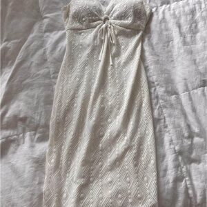 GUESS White Textured Dress
